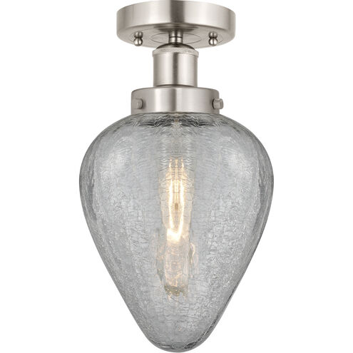 Geneseo 1 Light 6 inch Brushed Satin Nickel Semi-Flush Mount Ceiling Light