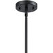 Franklin Restoration Bullet 1 Light 7 inch Matte Black Mini Pendant Ceiling Light in Incandescent, Matte White