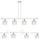 Ballston Niagra LED 48 inch White and Polished Chrome Island Light Ceiling Light, Ballston