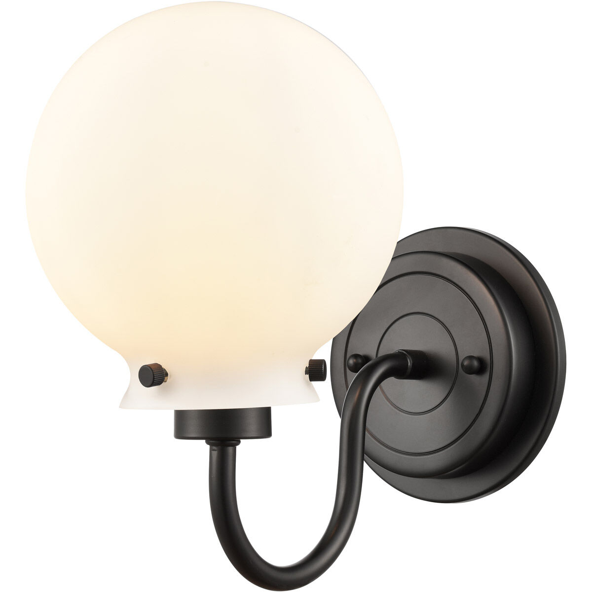 Olivia LED 6.38 inch Matte Black Bath Vanity Light Wall Light