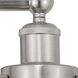 Dover 2 Light 15.5 inch Brushed Satin Nickel Bath Vanity Light Wall Light