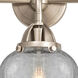 Nouveau 2 Geneseo 3 Light 25 inch Brushed Satin Nickel Bath Vanity Light Wall Light