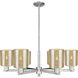 Arcadia Cobbleskill 6 Light 34.75 inch Chandelier
