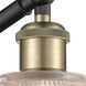 Ballston Arietta LED 8 inch Black Antique Brass Sconce Wall Light