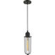 Austere Muselet 1 Light 5 inch Oil Rubbed Bronze Mini Pendant Ceiling Light in Incandescent, Austere