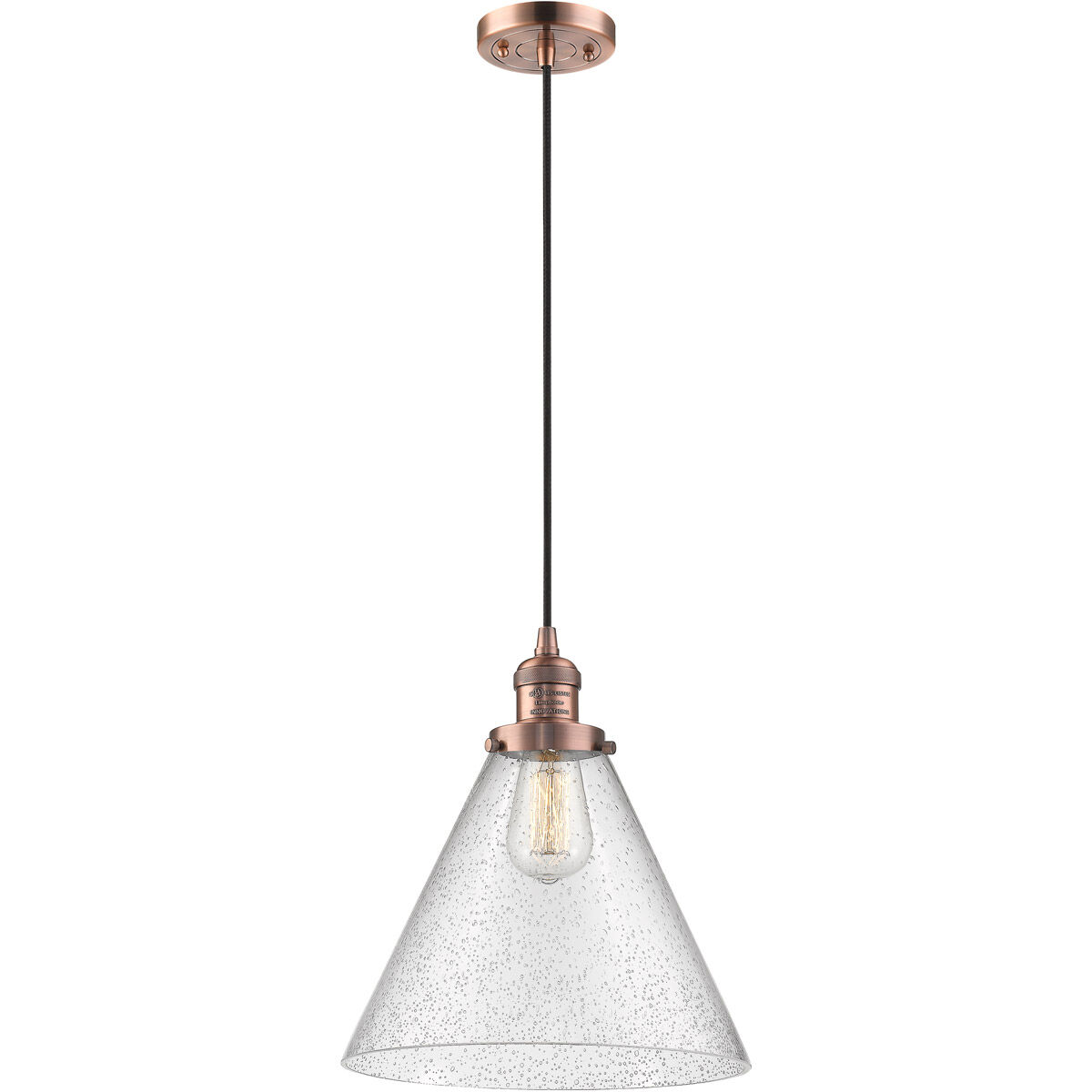 Franklin glass pendant discount