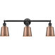 Franklin Restoration Addison LED 32 inch Oil Rubbed Bronze Bath Vanity Light Wall Light in Antique Copper, Franklin Restoration