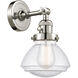 Franklin Restoration Olean LED 7 inch Polished Nickel Sconce Wall Light, Franklin Restoration