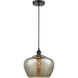 Edison Fenton 1 Light 11 inch Matte Black Mini Pendant Ceiling Light