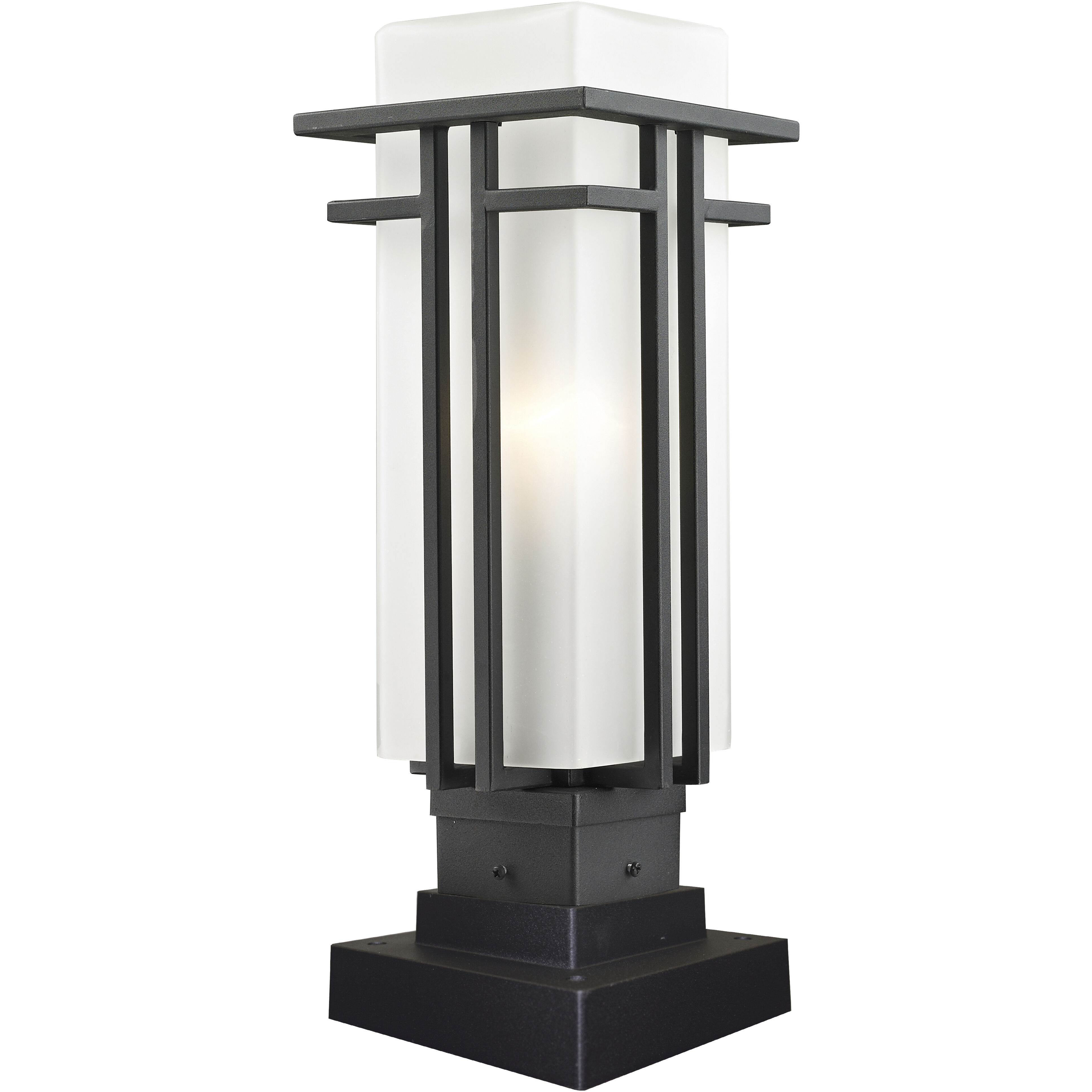 Abbey 1 Light 6.63 inch Post Light & Accessory