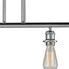 Ballston Bare Bulb 4 Light 48 inch Polished Chrome Island Light Ceiling Light, Ballston