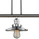 Franklin Restoration Railroad LED 41 inch Polished Chrome Island Light Ceiling Light, Franklin Restoration