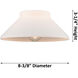 Ballston Orwell 3 Light 36 inch Matte Black Island Light Ceiling Light in Matte White Glass, Ballston