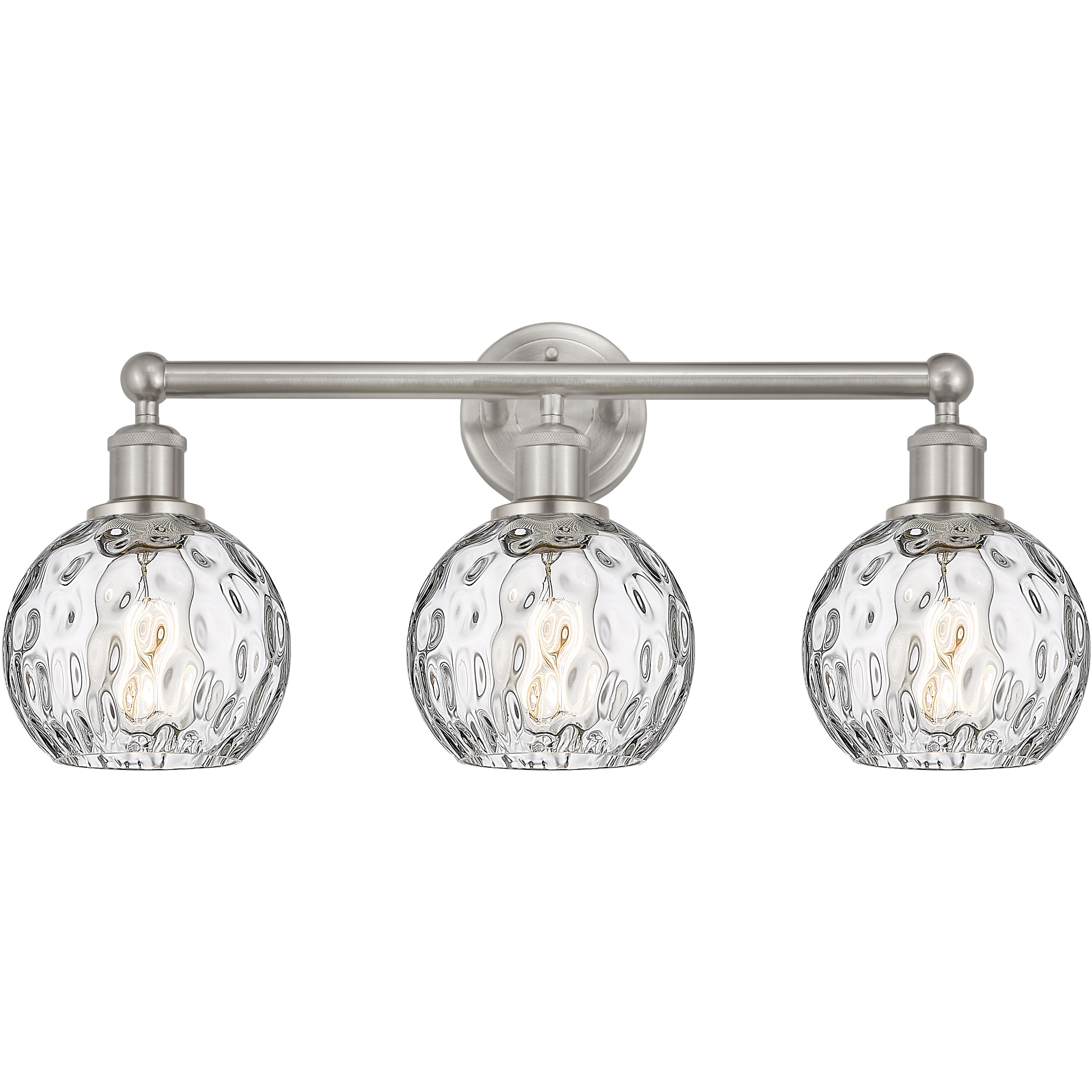 Edison Athens Water Glass 3 Light 24.00 inch Bathroom Vanity Light