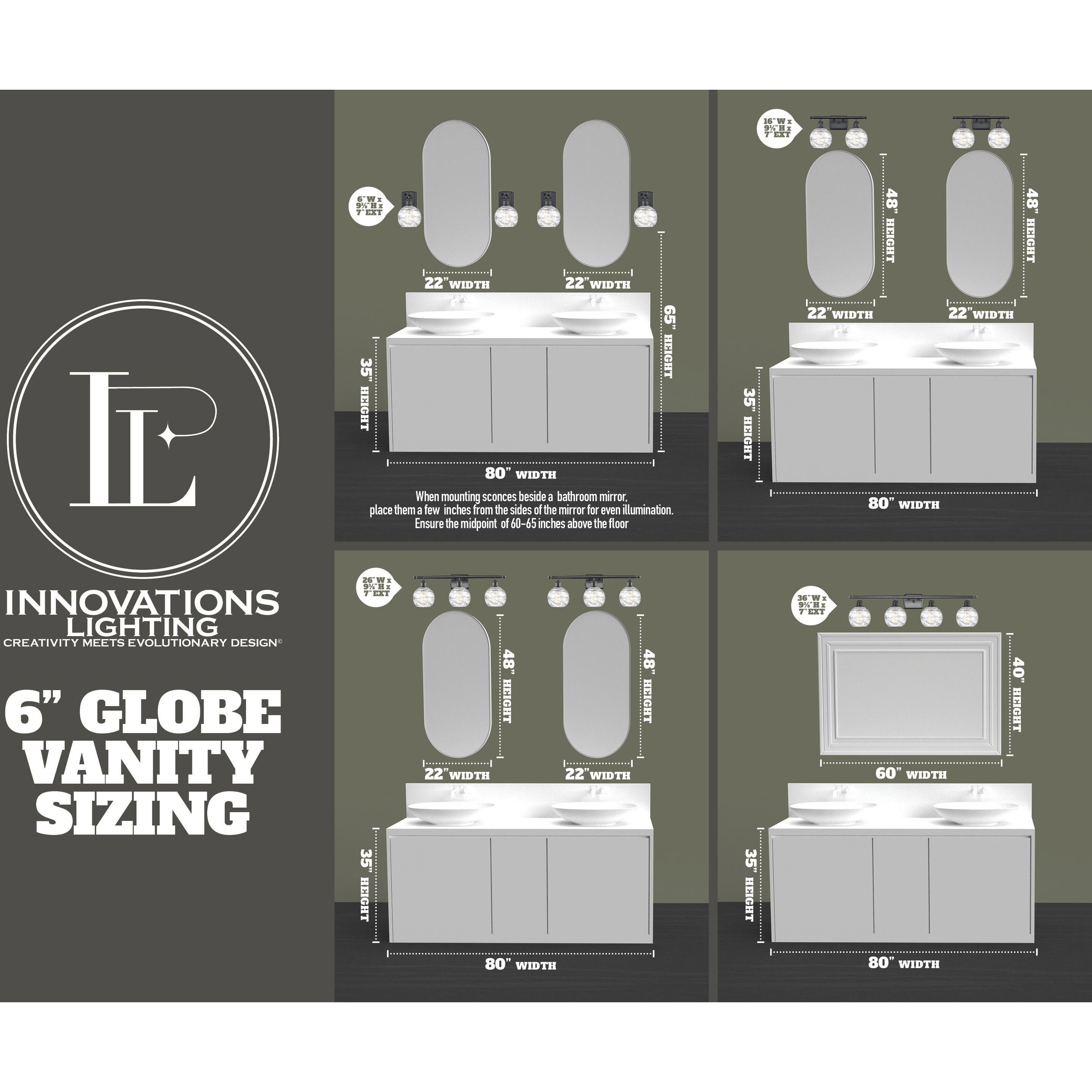 Ballston Bella 4 Light 35.5 inch Polished Nickel Bath Vanity Light Wall Light