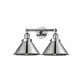 Franklin Restoration Briarcliff 2 Light 19 inch Polished Chrome Bath Vanity Light Wall Light, Franklin Restoration