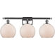Ballston Farmhouse Chicken Wire LED 26 inch Polished Chrome Bath Vanity Light Wall Light, Ballston