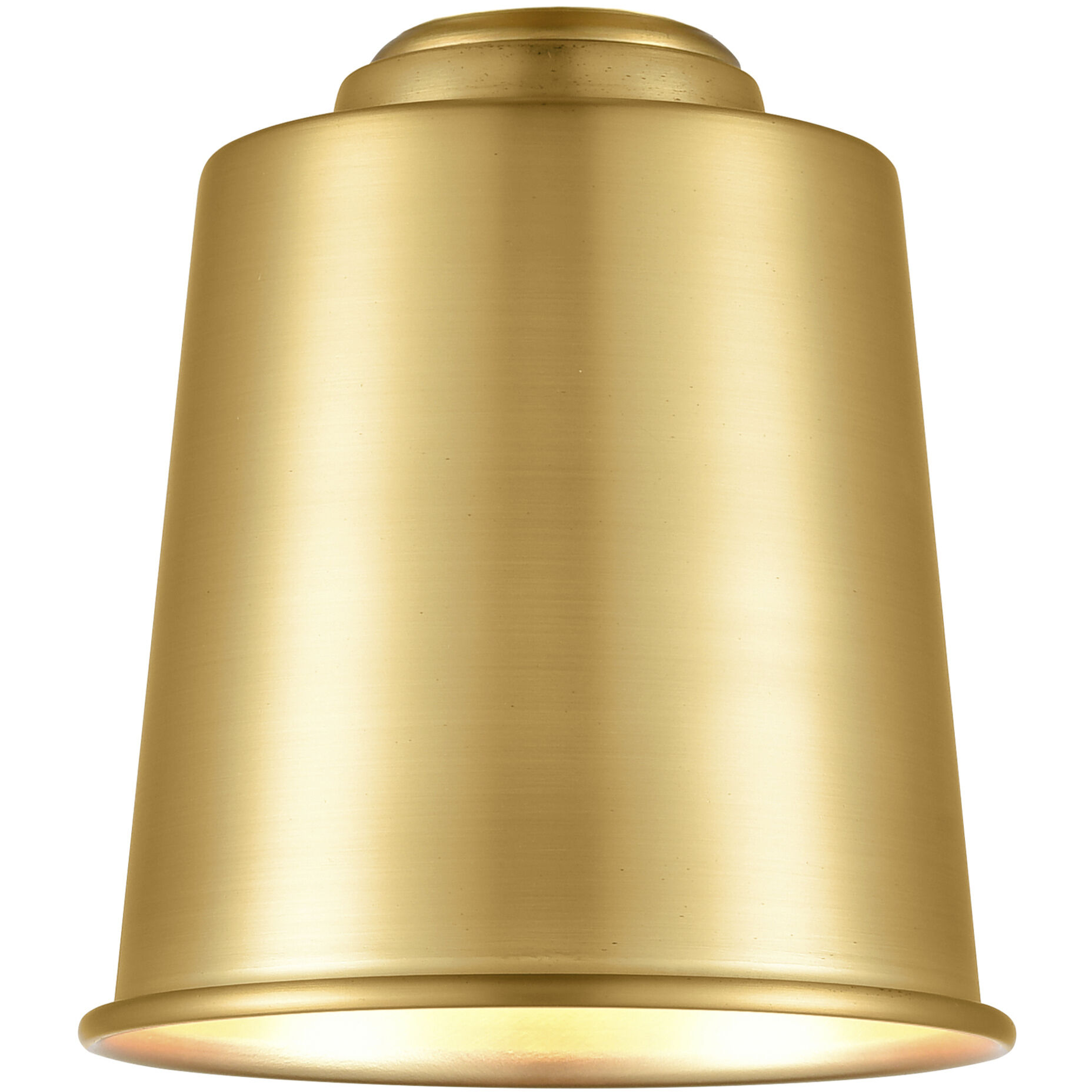 Franklin Restoration Addison LED 5 inch Satin Gold Mini Pendant Ceiling Light