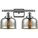 Ballston Bell LED 16 inch Polished Chrome Bath Vanity Light Wall Light in Silver Plated Mercury Glass