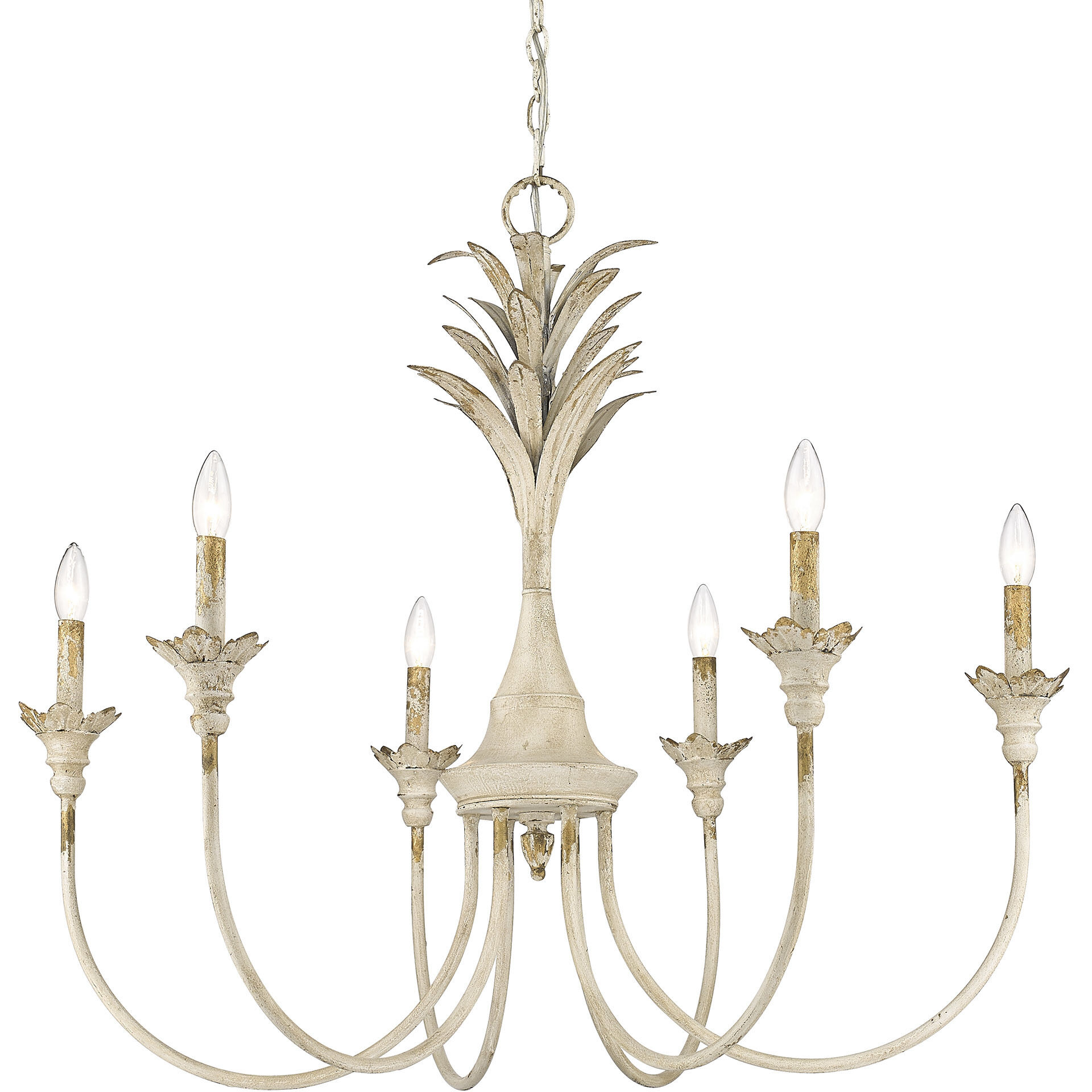 Lillianne 6 Light 33.75 inch Chandelier