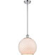 Ballston Large Farmhouse Chicken Wire 1 Light 10 inch Polished Chrome Pendant Ceiling Light, Ballston