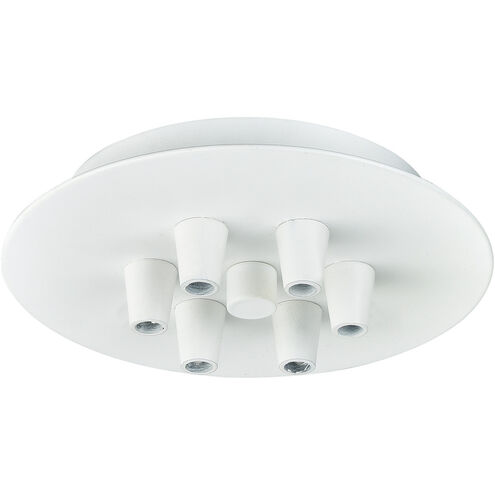 Custom Cord White Multi Port Canopy, Round