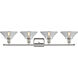 Ballston Orwell LED 36 inch Polished Nickel Bath Vanity Light Wall Light in Clear Glass, Ballston