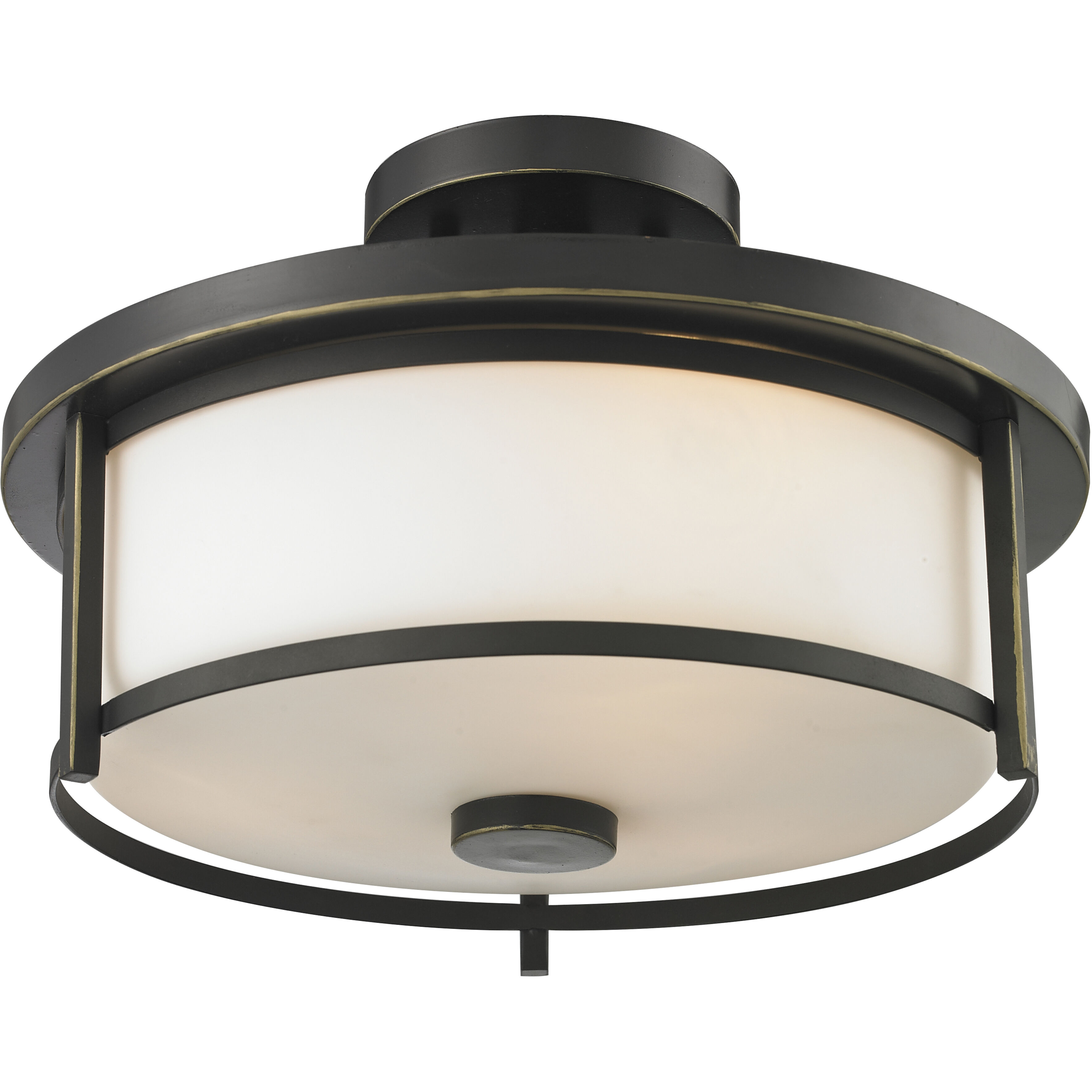 Savannah 2 Light 13.75 inch Semi-Flush Mount