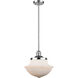 Franklin Restoration Large Oxford LED 12 inch Polished Chrome Mini Pendant Ceiling Light, Franklin Restoration