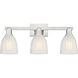 Arcadia Brookfield 3 Light 24.75 inch Bathroom Vanity Light