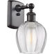 Ballston Norfolk 1 Light 6 inch Oil Rubbed Bronze Sconce Wall Light in Clear Glass