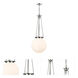 Beacon 1 Light 15.75 inch Polished Chrome Pendant Ceiling Light