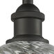 Edison Salina 1 Light 5 inch Oil Rubbed Bronze Semi-Flush Mount Ceiling Light