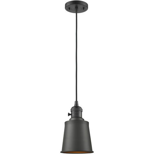 Franklin Restoration Addison LED 5 inch Oil Rubbed Bronze Mini Pendant Ceiling Light
