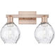 Arcadia Waverly 2 Light 17 inch Antique Copper Bath Vanity Light Wall Light