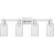Arcadia Clymer 4 Light 30.88 inch Bathroom Vanity Light