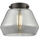 Franklin Restoration Fulton LED 7 inch Brushed Satin Nickel Mini Pendant Ceiling Light in Plated Smoke, Franklin Restoration