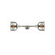 Franklin Restoration Large Bell 2 Light 8.00 inch Bathroom Vanity Light