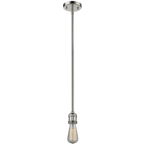 Franklin Restoration Seneca Falls LED 9.5 inch Polished Nickel Mini Pendant Ceiling Light, Franklin Restoration