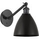 Ballston Dome LED 7.5 inch Matte Black Sconce Wall Light
