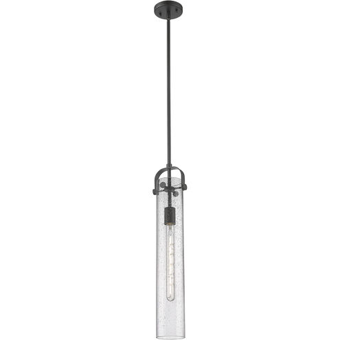 Downtown Urban Pilaster 1 Light 5 inch Matte Black Pendant Ceiling Light in Seedy