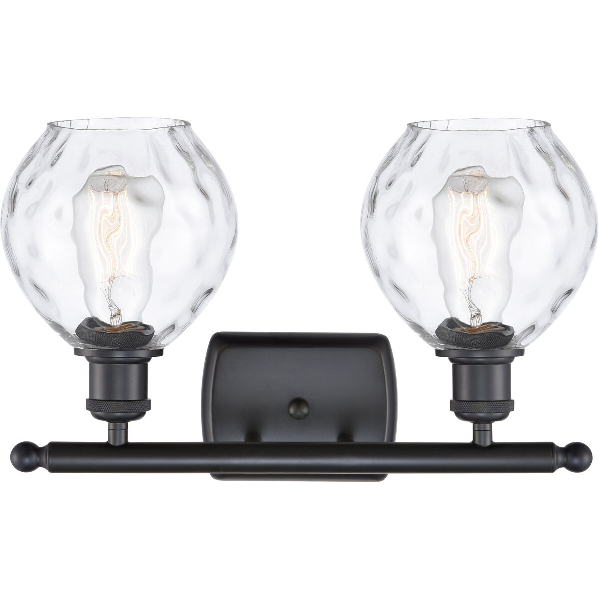 Ballston Small Waverly LED 16 inch Matte Black Bath Vanity Light Wall Light, Ballston