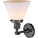 Franklin Restoration Large Cone LED 8 inch Oil Rubbed Bronze Sconce Wall Light, Franklin Restoration