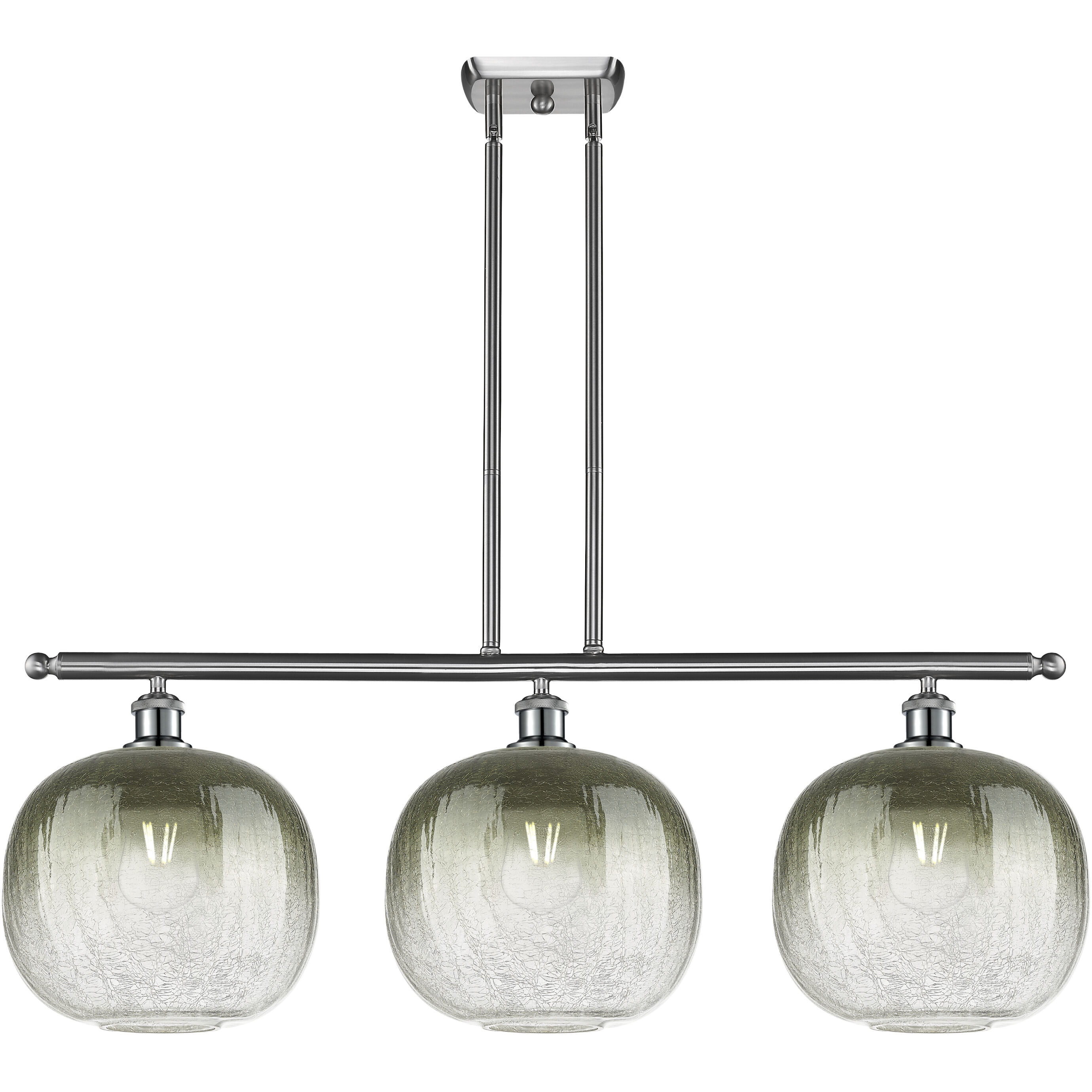 Ballston Brookhaven Sphere 3 Light 37.00 inch Island Light