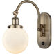 Franklin Restoration Beacon 1 Light 6 inch Antique Brass Sconce Wall Light