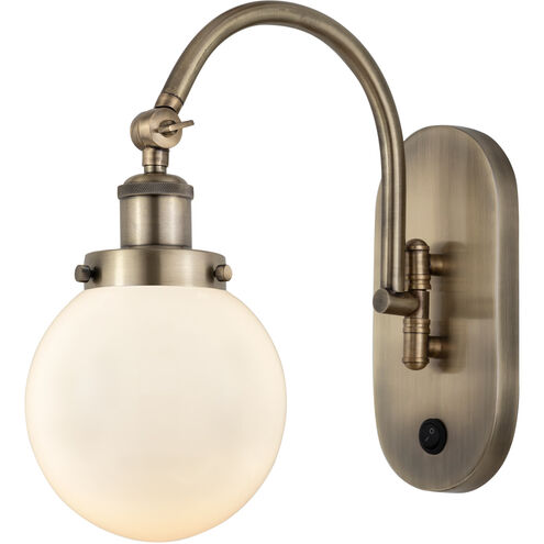 Franklin Restoration Beacon 1 Light 6 inch Antique Brass Sconce Wall Light