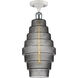 Ballston Cascade 1 Light 8.25 inch Semi-Flush Mount