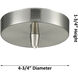 Bridal Veil 1 Light 5 inch Polished Chrome Mini Pendant Ceiling Light in Clear
