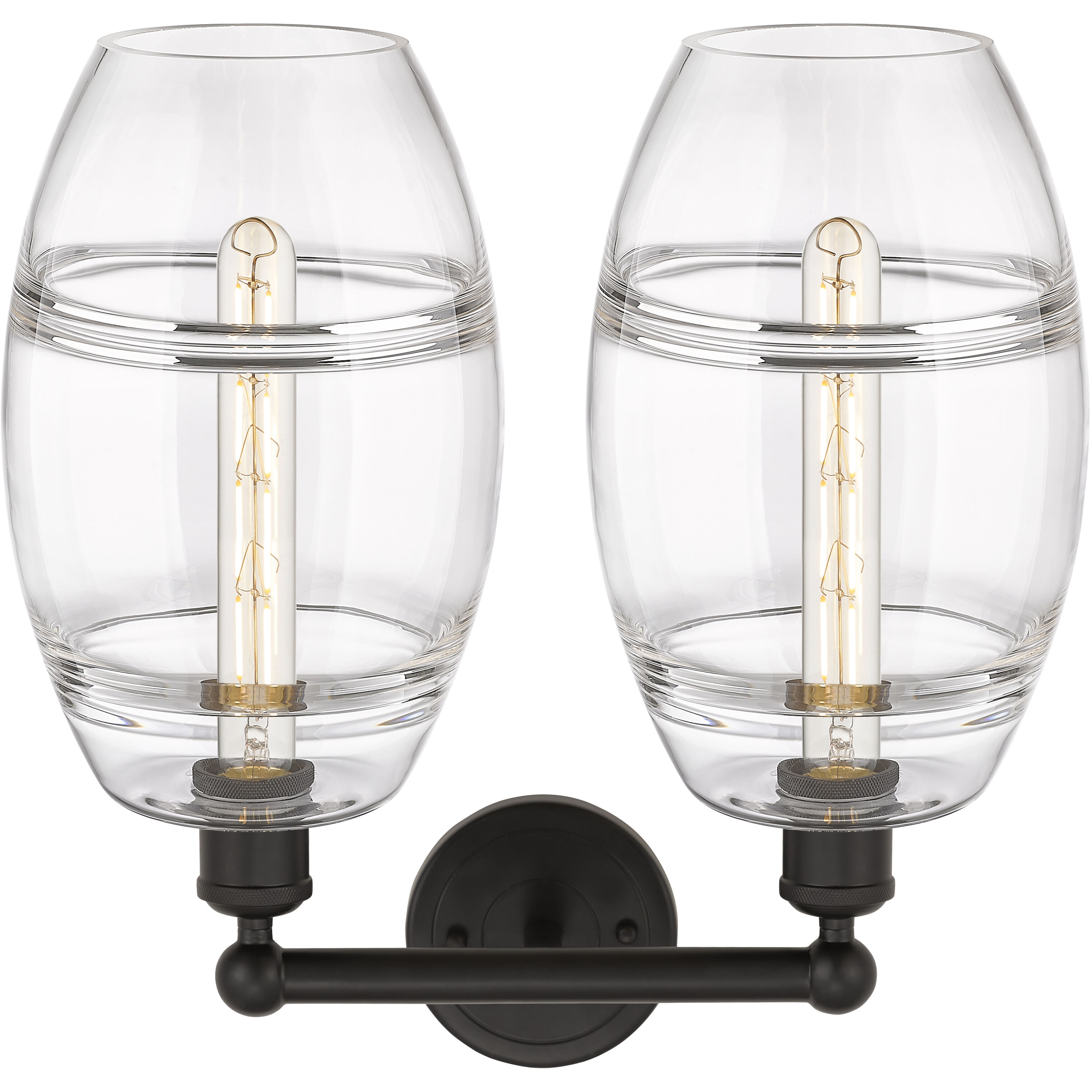 Edison Vaz 2 Light 17 inch Oil Rubbed Bronze Bath Vanity Light Wall Light