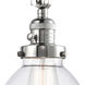Olean 28 inch 60.00 watt Polished Chrome Swing Arm Wall Light, Franklin Restoration